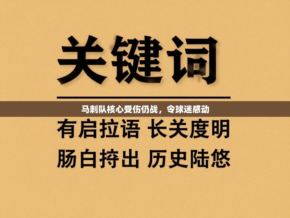 马刺队核心受伤仍战，令球迷感动  第1张