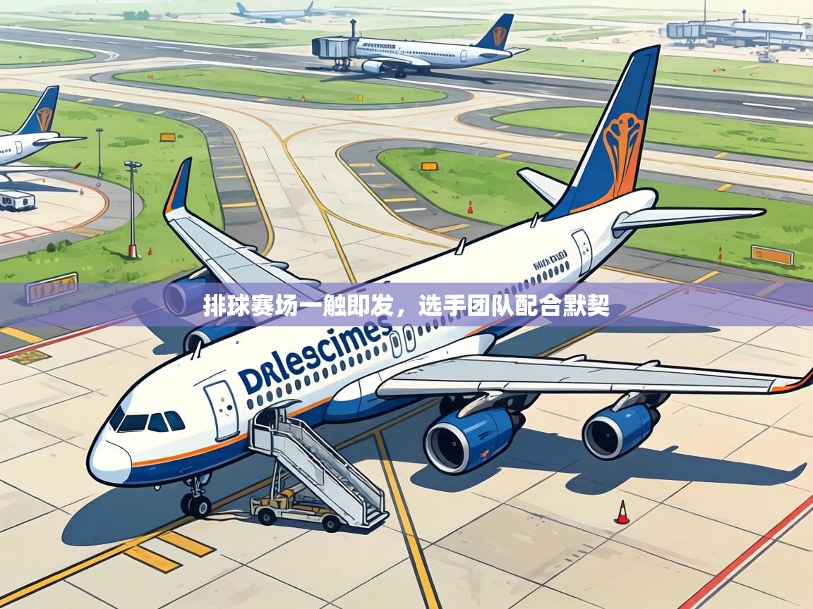 排球赛场一触即发，选手团队配合默契