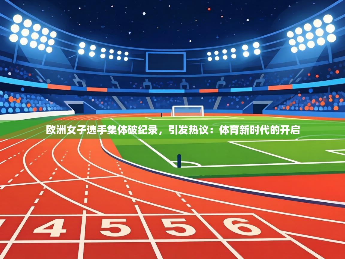 欧洲女子选手集体破纪录，引发热议：体育新时代的开启  第2张