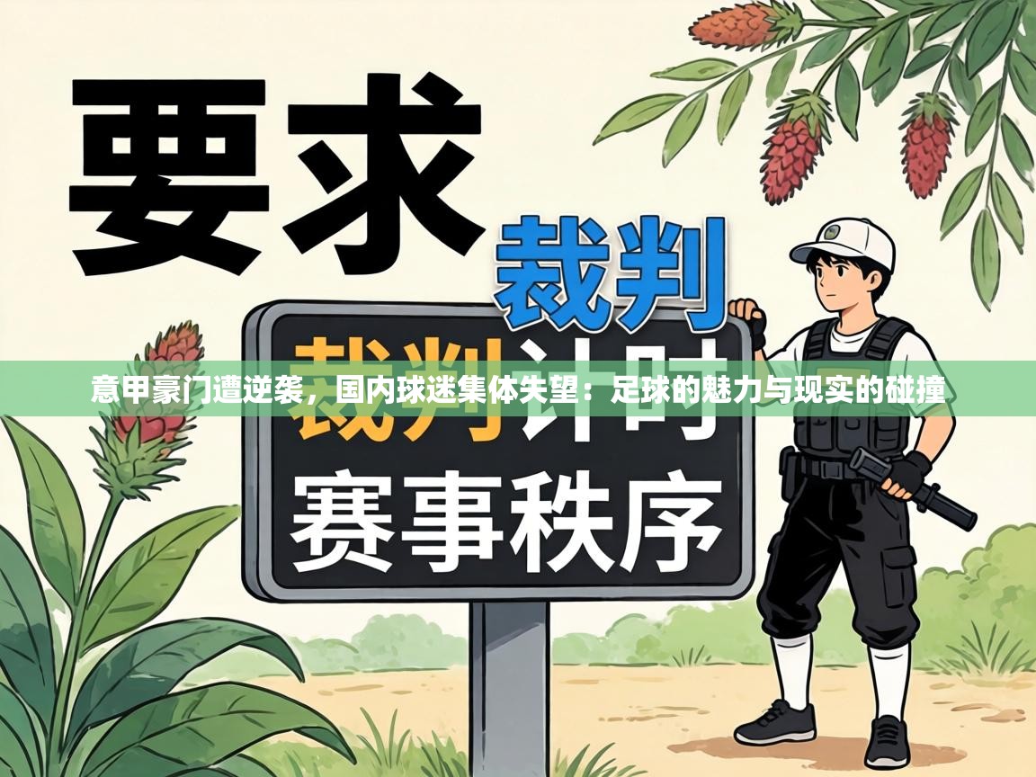 意甲豪门遭逆袭，国内球迷集体失望：足球的魅力与现实的碰撞  第1张